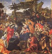 The Adoration of the Magi Filippino Lippi